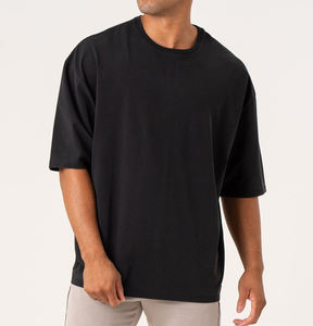 Nuevo verano barato personalizado al por mayor camisetas lisas hombres OEM manga corta Camiseta nuevo diseño para hombres al por mayor lavado ácido de gran tamaño - Product Image 5