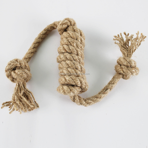 Juguete Ecológico para Perros de Cuerda de Cáñamo, Resistente para Masticar, para Juego Interactivo, Entrenamiento y Ejercicio Diario - Product Image 2