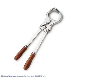คีมคอสเตอร์ไร้เลือด30ซม. ใช้ซ้ำได้สำหรับสัตวแพทย์คุณสมบัติ - Product Image 5