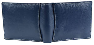 Dernier portefeuille en cuir marron vintage fait à la main de qualité supérieure en cuir de grain supérieur élégant bloquant la RFID - Product Image 5