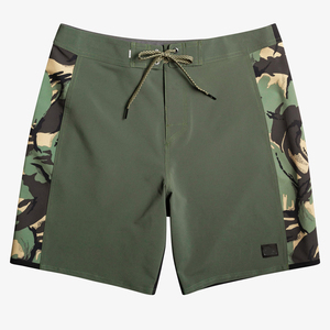 กางเกงขาสั้นชายหาดสำหรับผู้ชายผ้ายืด4ทาง2024 OEM ออกแบบโลโก้ของคุณเอง - Product Image 1