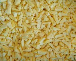 Cubes d'ananas congelés rafraîchissants Vietnam IQF ananas collation de fruits tropicaux pour les jus de smoothies approvisionnement en vrac exportation en gros - Product Image 2