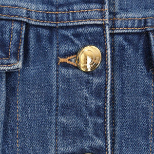 Nouveau à la mode col rabattu femmes veste coupe-vent 100% respirant matériel fait femmes denim veste de haute qualité - Product Image 3