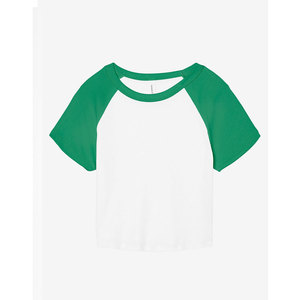 T-shirt Bella Canvas pour femme, col rond, coupe ajustée, anti-rétrécissement, avec appliques 3D batik - Product Image 6