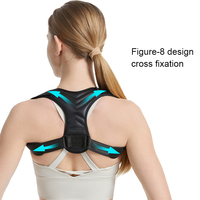 SHIWEI-5531# Ceinture de Soutien Dorsal de Correction de Posture en Gros, Orthèse Épaule Lombaire, Soutien de la Colonne Vertébrale, Ceinture Correctrice de Posture Réglable