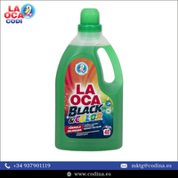 Detergente Líquido para Lavar Ropa de 2 Litros, Marca LA OCA, Color Negro, Hecho en España, a un Precio de Mercado Accesible