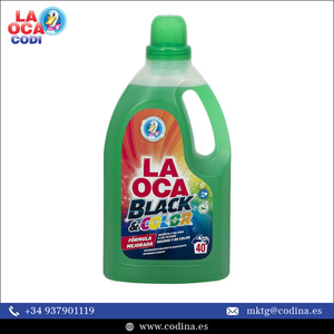 Detergente Líquido para Lavar Ropa de 2 Litros, Marca LA OCA, Color Negro, Hecho en España, a un Precio de Mercado Accesible - Product Image 2