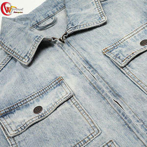 Nouvelle arrivée de fabrication en usine veste en jean d'hiver à manches longues veste en jean pour hommes personnalisée en gros - Product Image 4