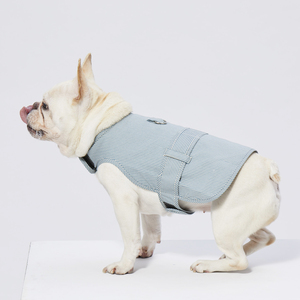 Harnais pour chien à clip unique à la mode ODM OEM avec patch de fixation à crochet et boucle - Product Image 1