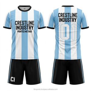 Custom Soccer Team Uniform | Waterproof UV Protection Breathable Quick Dry 100% Polyester Football Jersey Shorts | Front Custom - Product Image 4