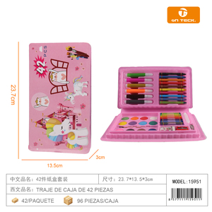 Set di strumenti in cartone da 42 pezzi Kit multiuso per la casa all'ingrosso set di strumenti in cartone per la riparazione multiuso per la casa all'ingrosso
