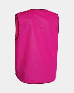 Chaleco reflectante de seguridad de tejido de punto de alta visibilidad más famoso al por mayor con múltiples bolsillos protección de visibilidad mejorada servicio OEM - Product Image 2