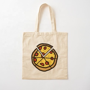 Bolso de mano de algodón estampado personalizado de alta calidad bolso de compras promocional de moda ecológico al por mayor - Product Image 3