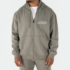 Sweat à capuche surdimensionné de haute qualité vierge style ample décontracté grande taille sweats à capuche pour hommes - Product Image 1