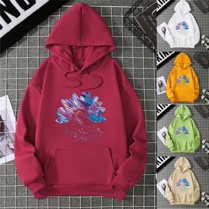 2025 invierno nueva Sudadera con capucha para mujer High Street estilo Unisex bolsillos dobles sudaderas prendas de vestir exteriores ropa de mujer de talla grande - Product Image 2