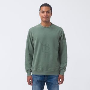 Haute qualité automne hiver 100% coton hommes sweat épaissi pull à capuche couleur unie sweat prix de gros - Product Image 1