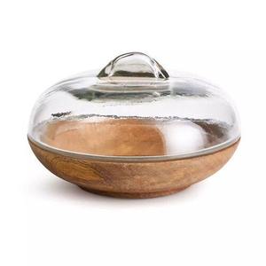 <b>Mango</b> Acacia <b>Wood</b> Serving <b>Bowl</b> - Product Image 5