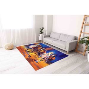 <b>Running</b> Horses Painting Printed Rug: Home Decor Outdoor Area Rug,With Pile Soft Rug - Product Image 4