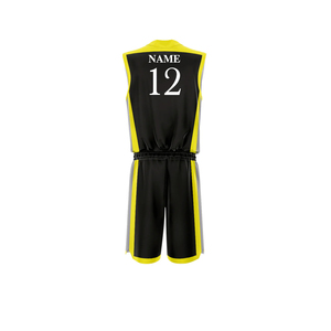Ensembles de maillots de basket-ball sans manches pour hommes, respirants, de haute qualité, été, personnalisés, vente en gros, uniformes imprimés, tailles plus disponibles - Product Image 6