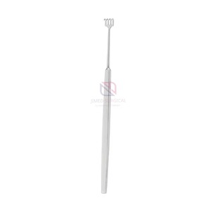 Retractor de Acero Inoxidable Premium de 135 mm, Cuatro Puntas, Afilado, Reutilizable, Herramienta Quirúrgica para Precisión Médica, Alta Calidad - Product Image 1