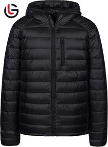 2025 Hot Selling <b>Men's</b> Winter Puffer Quilted Jacket with Hooded Collar Zipper Closure OEM Service Out Door Street Jacket For <b>Men</b> - Product Image 4