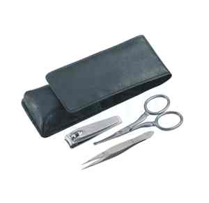 Nueva llegada Kit de manicura 3PCs Kit con estuche de color negro Mini Kit de manicura Fácil de usar Instrumentos de belleza con 2 años de garantía - Product Image 6