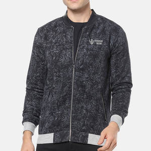 Blouson aviateur d'hiver personnalisé pour hommes avec logo à l'avant dernière conception à la mode vêtements de gros - Product Image 1