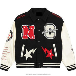 Tout nouveau Design 2025 hommes Letterman veste hiver haute qualité personnalisé lettre hiver veste broderie Baseball Streetwear - Product Image 5