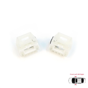 คลิปซ่อมชุดมอเตอร์กระจกหน้าต่าง BWR525+BWR526 รุ่น A+B สำหรับประตูหน้า สำหรับรถยนต์ New Beetle C1 Toledo MK2 1M2 Leon MK1 1M1 Fabia MK1 6Y Praktik - Product Image 1