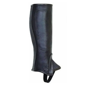 Chaps d'équitation de haute qualité en cuir de vachette 100% cuir, design personnalisé, demi-chaps d'équitation en cuir de qualité supérieure - Product Image 3
