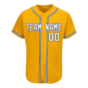 Logotipo personalizado Ropa deportiva Camisetas de béisbol Tallas grandes Bajo MOQ Secado rápido Transpirable Hombres Pequeñas Camisetas de béisbol - Product Image 5