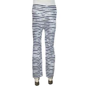 Pantalón estampado para mujer - Azul marino - Product Image 3
