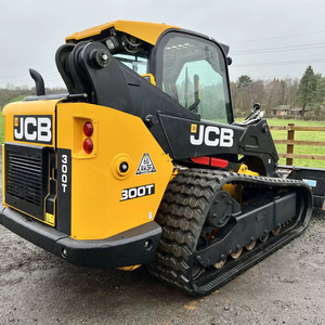 Proveedor directo de JCB 300T Minicargadora usada cargadora frontal con motor Cat 4x4 4WD Crawler con cubo - Product Image 4