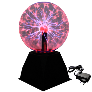 Di grandi dimensioni sfera al Plasma magica statica USB lampada magica a induzione Touch controllo vocale Glow DJ lampada 8 pollici - Product Image 6