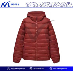 Veste matelassée imperméable pour hommes Manteau matelassé d'hiver à bulles en polyester pour l'extérieur Veste matelassée pour hommes - Product Image 2