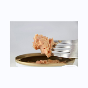 Nuevo procesamiento de alimentos instantáneos, barato, delicado, al por mayor, atún enlatado, caja de lata de embalaje de atún enlatado, atún sólido en Oi vegetal - Product Image 1