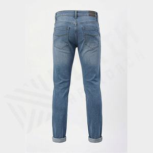 Nouveau jean pour homme de marque haut de gamme, coupe slim, décontracté, séchage rapide, respirant, pantalon en denim, couleur personnalisée, qualité supérieure - Product Image 2