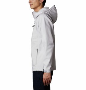 เสื้อแจ็กเก็ตมีฮู้ดสำหรับผู้ชายเสื้อดาวน์สีพื้นกันลมสั้นมีซิปกันน้ำโลโก้ตามสั่ง