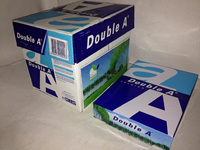 Suministro de fábrica a precio bajo Original Double A Pure White A4 Papel de copia A4 80 GSM 500 hojas Papel de impresión de oficina
