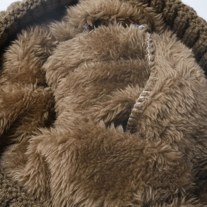 Bonnet en laine tricotée d'hiver en gros à vendre, qualité supérieure, épais, chaud, prix bas, bonnet d'extérieur - Product Image 4