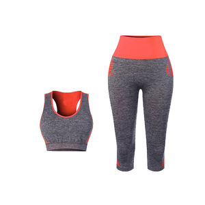 2025 High-Demand Plus Size Women's Fitness Yoga Active <b>Beach</b> Swim Wear Sets Solid Colors Breathable Anti-UV Quick Dry - Product Image 6