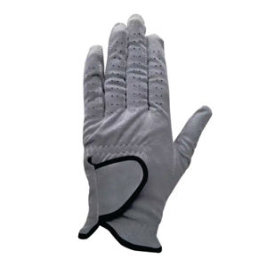 Gants de golf de sport en gros de haute qualité 99% cuir véritable Cabretta respirant léger avec des poignées de couleurs personnalisées - Product Image 3