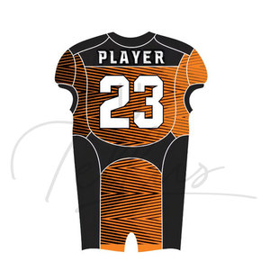 Meilleurs maillots de football américain tendance, grande taille, en spandex/polyester, manches courtes, vêtements de sport - Product Image 4