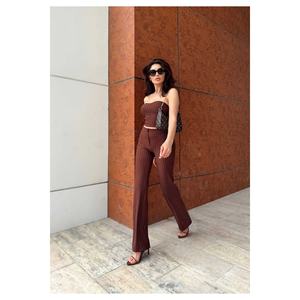 Set due pezzi Bustier donna a righe - Product Image 5