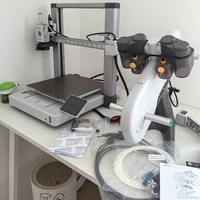 Impresora 3D Bambi Lab A1 Combo, Totalmente Automática, Industrial, de Alta Velocidad, Multicolor, FDM PLA, con Nivelación, Modelo Nuevo
