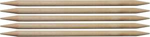 Aiguilles à tricoter : Lots de 5. Aiguilles à tricoter en bois de bouleau et bois de sheesham, double extrémité, 20 cm x 2,25 mm, multicolores - Product Image 2