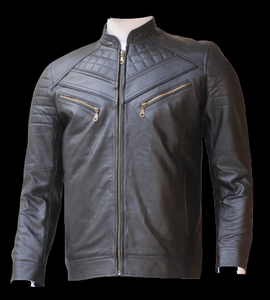 Vêtements pour hommes Veste en cuir à manches longues Produit très vendu Meilleure veste en cuir d'hiver pour hommes - Product Image 1