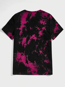 Top vente qualité supérieure nouveau Design doux au toucher respirant anti-rides séchage rapide hommes couleur vibrante hommes tie dye t-shirt - Product Image 6