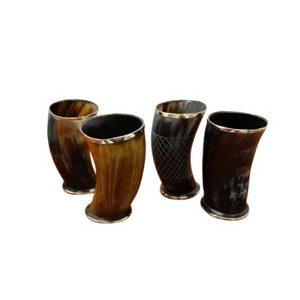 Buffalo Horn and Bone Metal <b>Kitchen</b> Holder for Spatulas Spoons <b>Tongs</b> More - Product Image 5