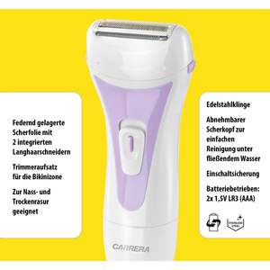 Afeitadora Eléctrica para Mujer, Agradable al Tacto, para Depilación en el Área del Bikini - Product Image 6